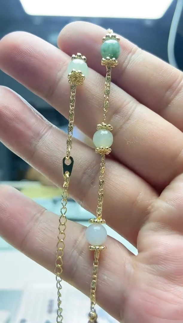 未镶嵌手链翡翠手链