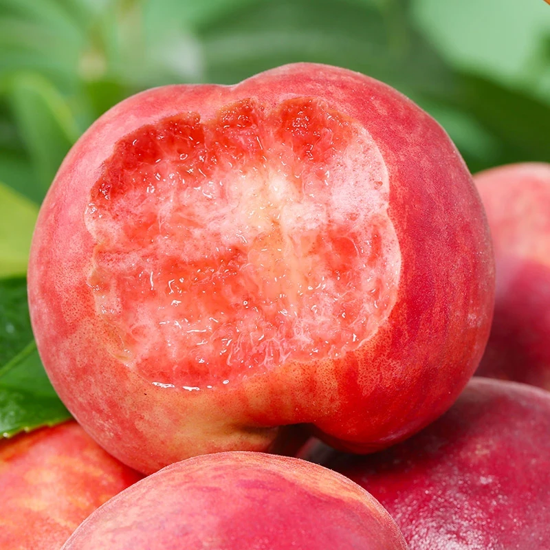 【顺丰】【春雪水蜜桃】现摘雪丝蜜桃新鲜水果夏日尝鲜4.5斤装QX