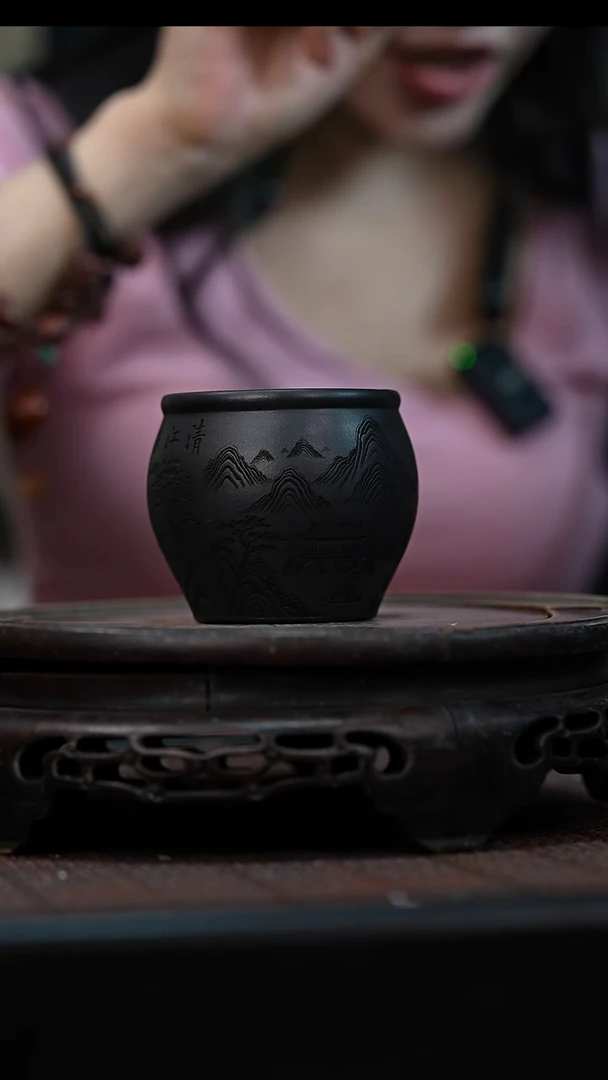 茶壶紫砂宜兴岁颐传砂原矿全手杯子