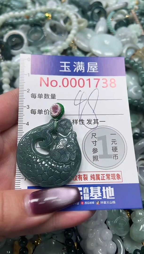 颈饰未镶嵌翡翠1738
