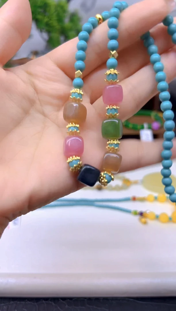 未镶嵌颈饰碧玺X464