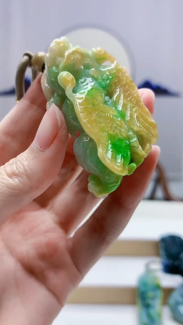 未镶嵌定制翡翠4917zm-毛货挂件貔貅120