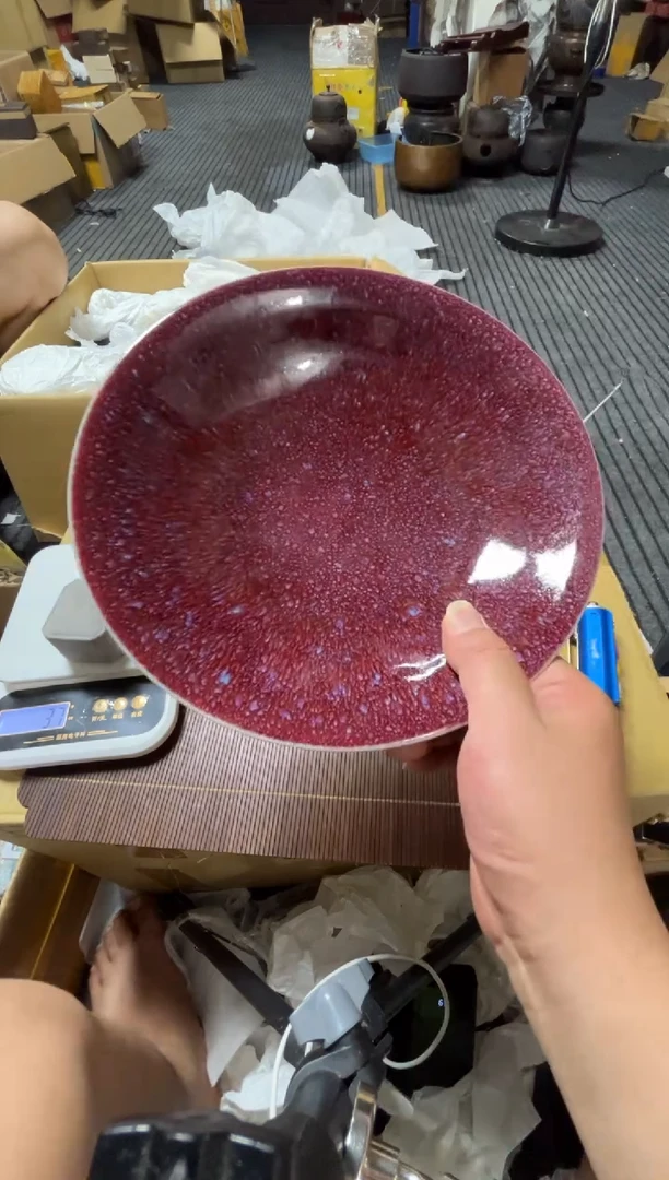 瓷片丁*涵精品·瓷器回流定闪