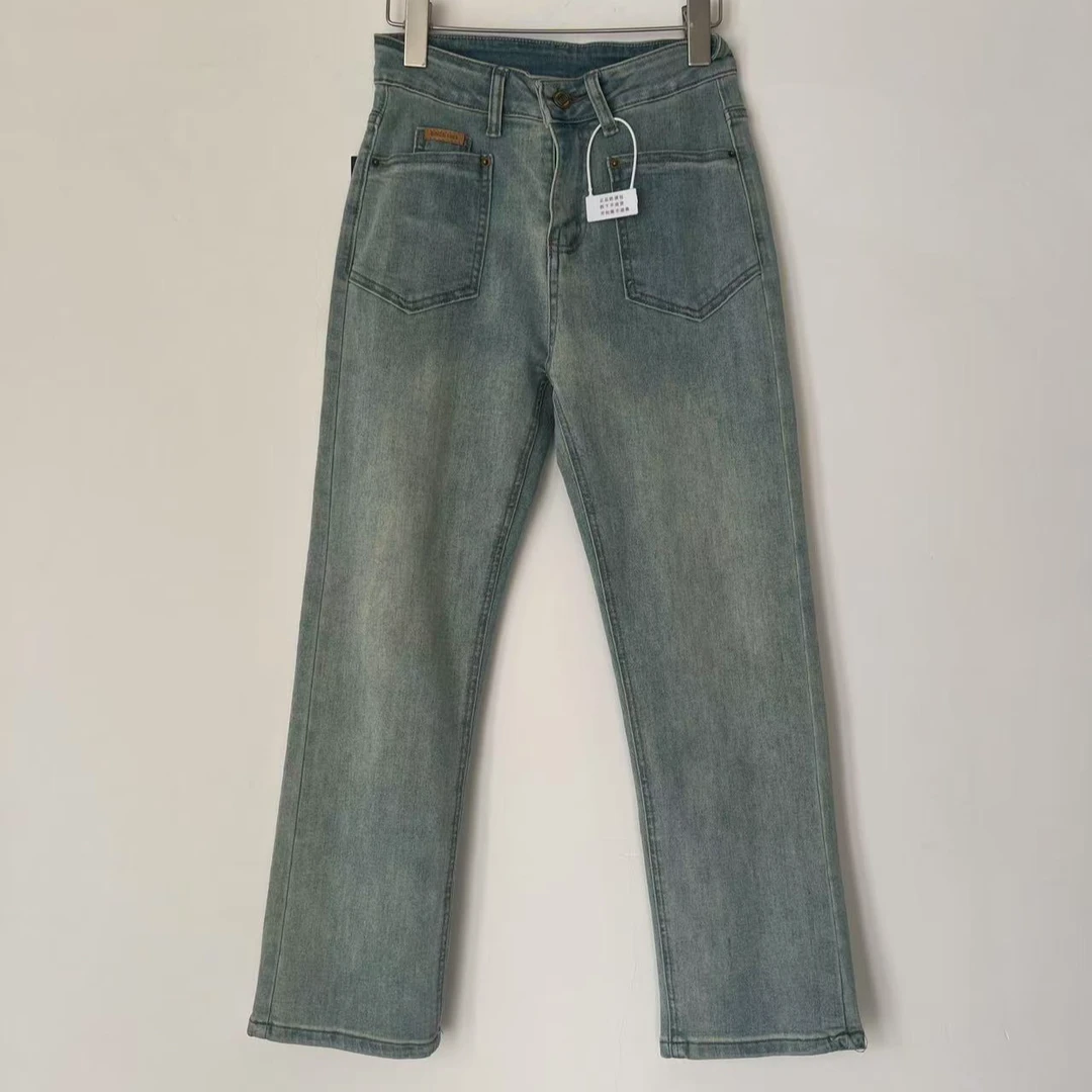 【雪儿专属】新疆包邮-6168#女款时尚休闲百搭牛仔裤