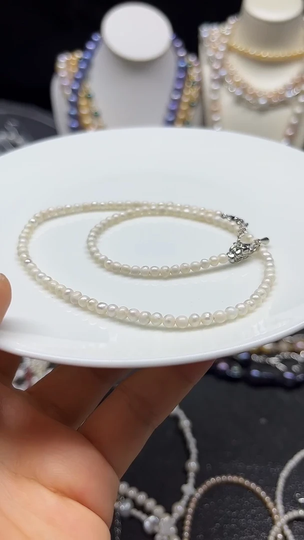 颈饰未镶嵌淡水珍珠多人