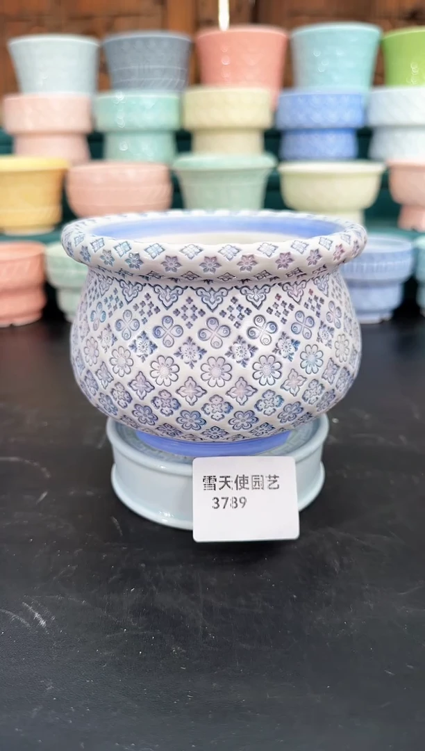 3789幻彩清欢 1个默认微瑕  口径10  cm左右