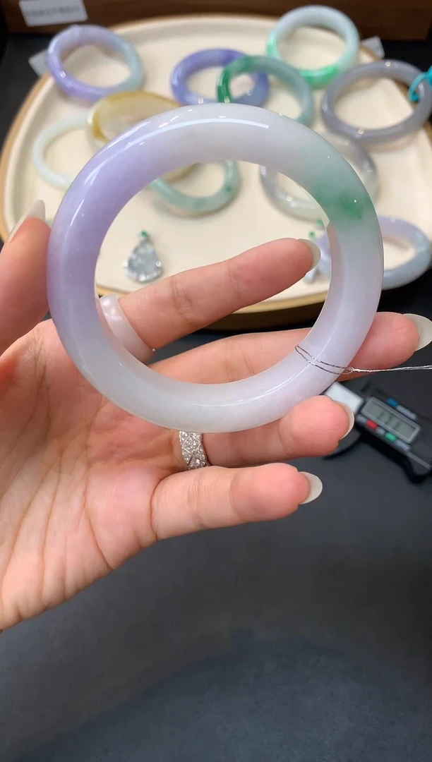 未镶嵌手镯翡翠S35|12800