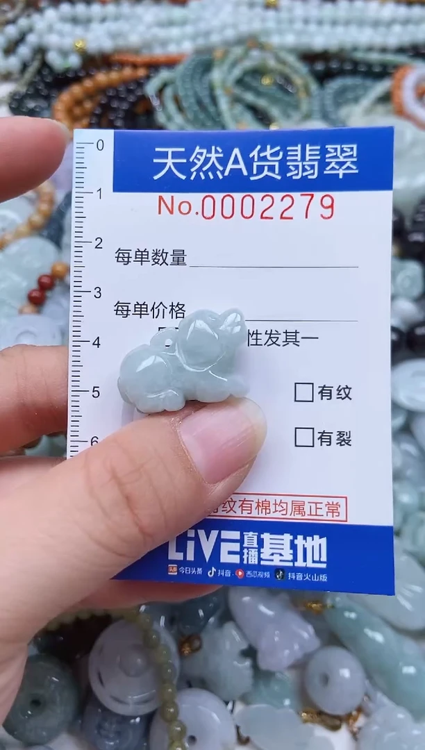 颈饰未镶嵌翡翠天然翡翠