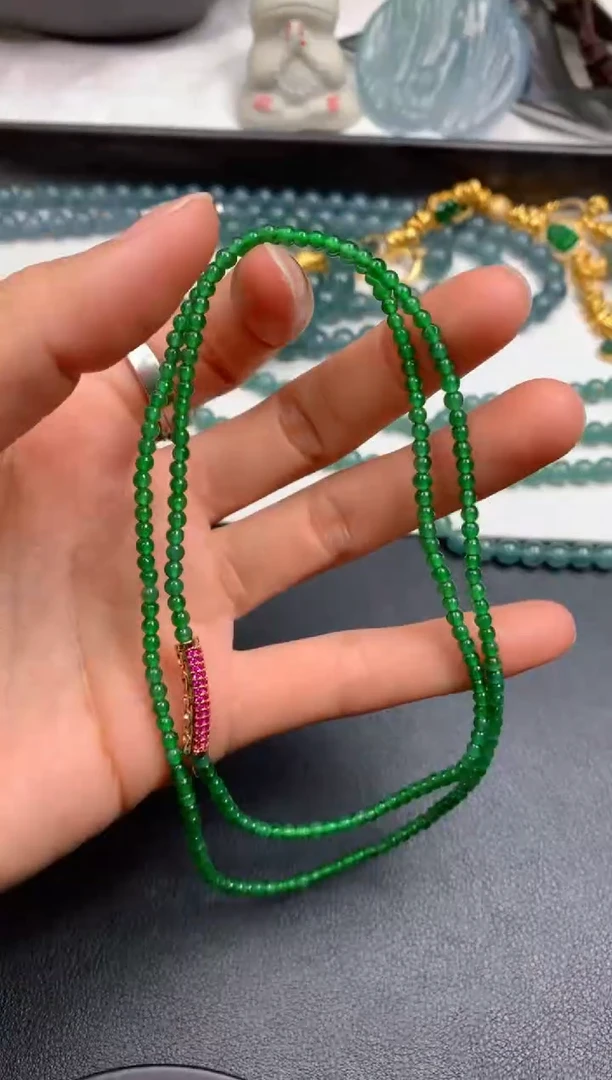 【闪购商品】翡翠颈饰未镶嵌珠链