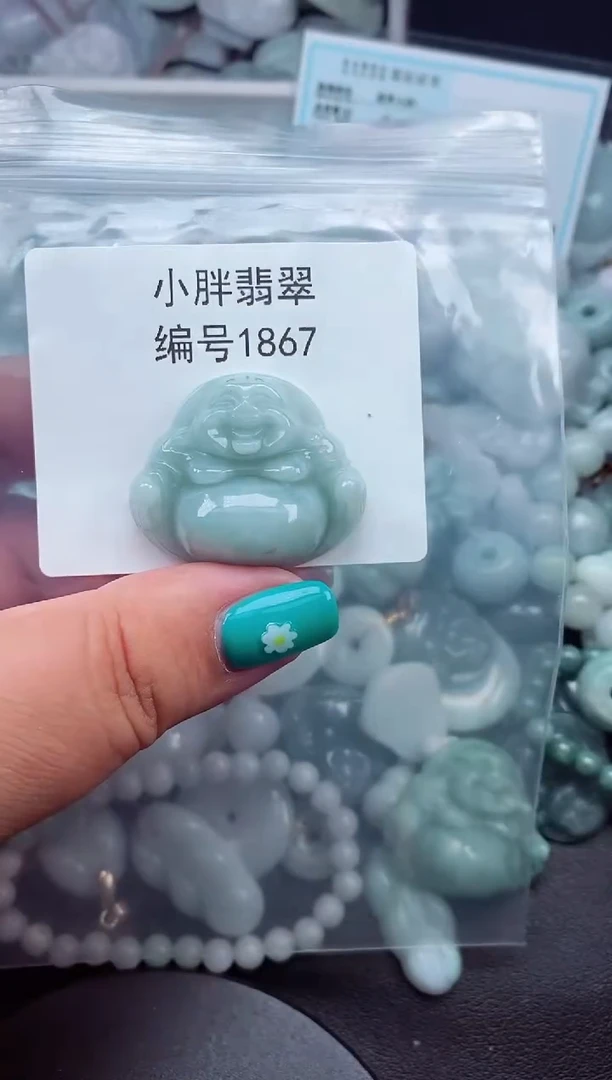 颈饰未镶嵌翡翠缅甸天然A货翡翠1867