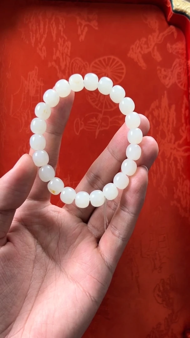 未镶嵌和田玉挂件申***手俄料老型手串