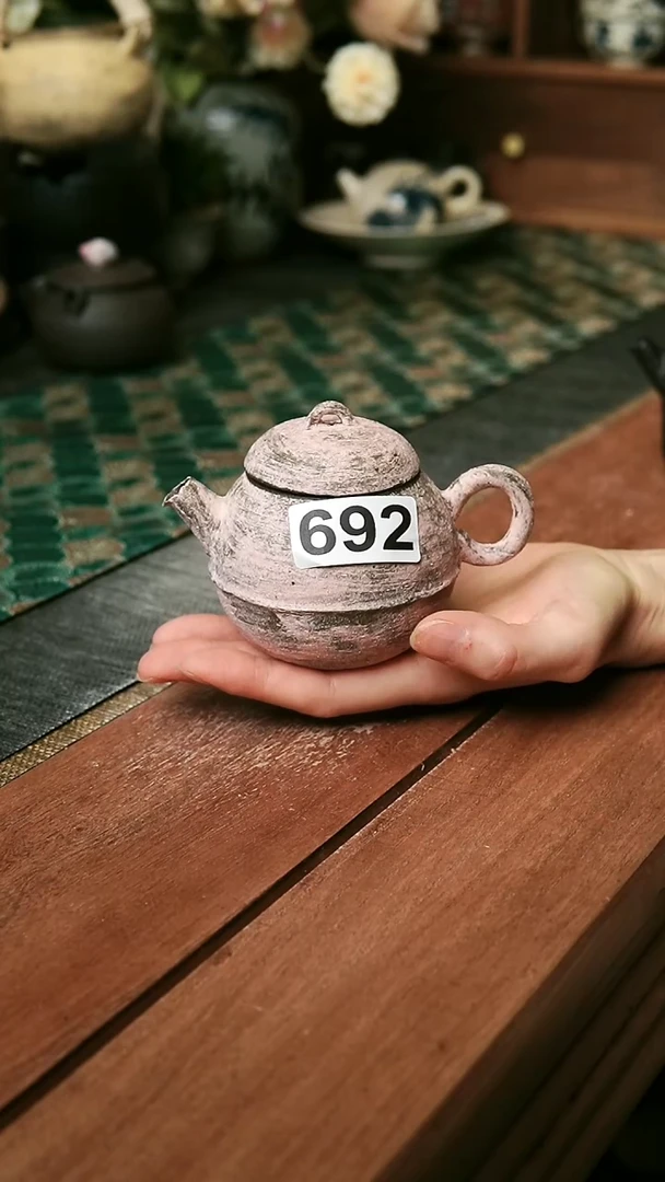 紫砂化妆土系列-150毫茶壶