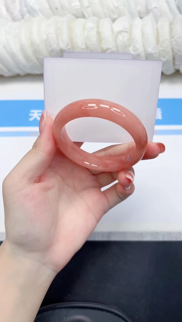 未镶嵌手镯石英质玉15-58-送女友