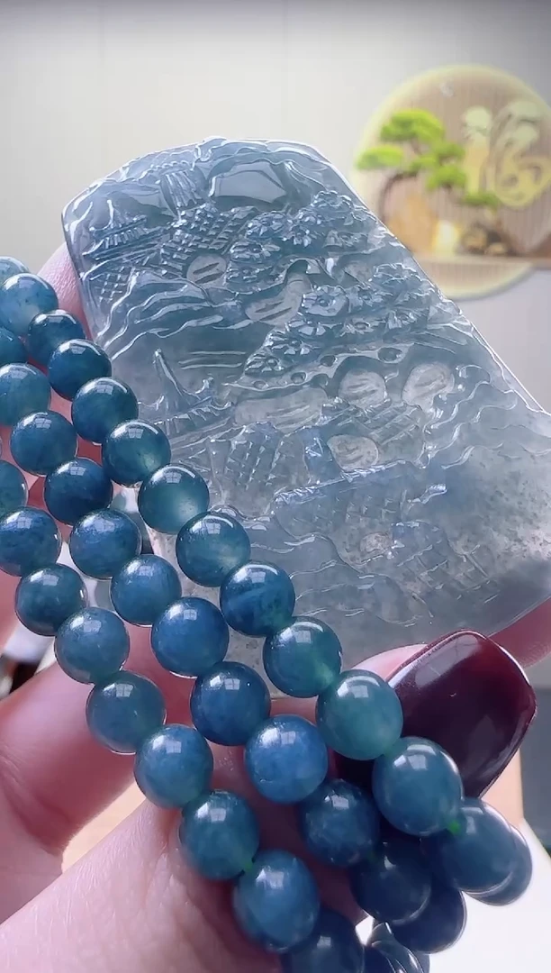 颈饰未镶嵌翡翠多样性随机发其一