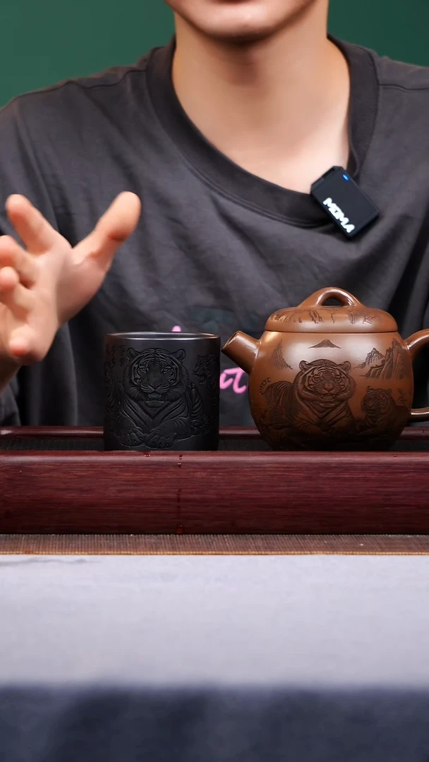茶壶紫砂宜兴原矿紫砂作品