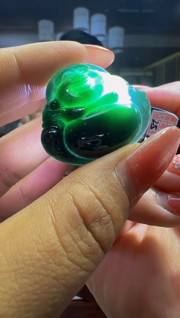 翡翠未镶嵌颈饰0969814425