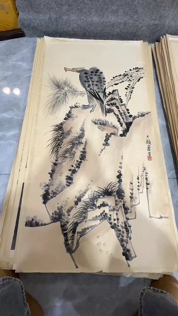 横款玲珑阁书画艺术福利作品