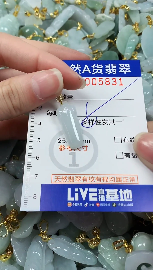颈饰未镶嵌翡翠纯天然a货翡翠
