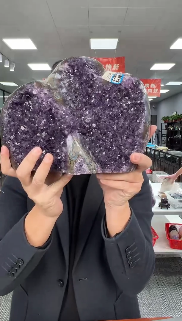 【闪购商品】水晶摆件未镶嵌B50 约23cm左右