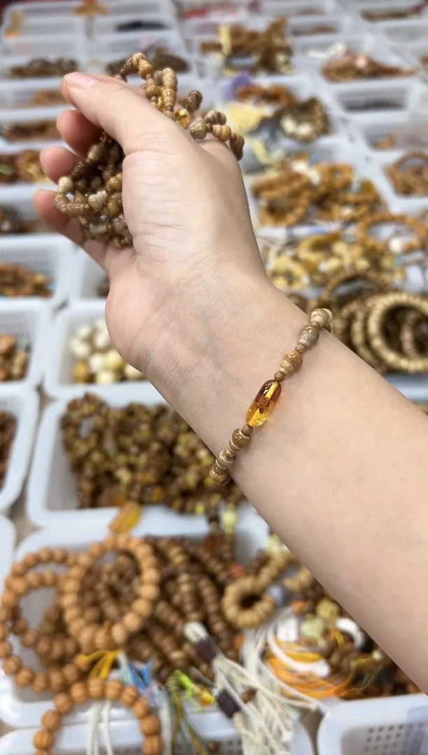 手串库克卡8mm*6mm库克 楼兰妖花 葫芦单圈