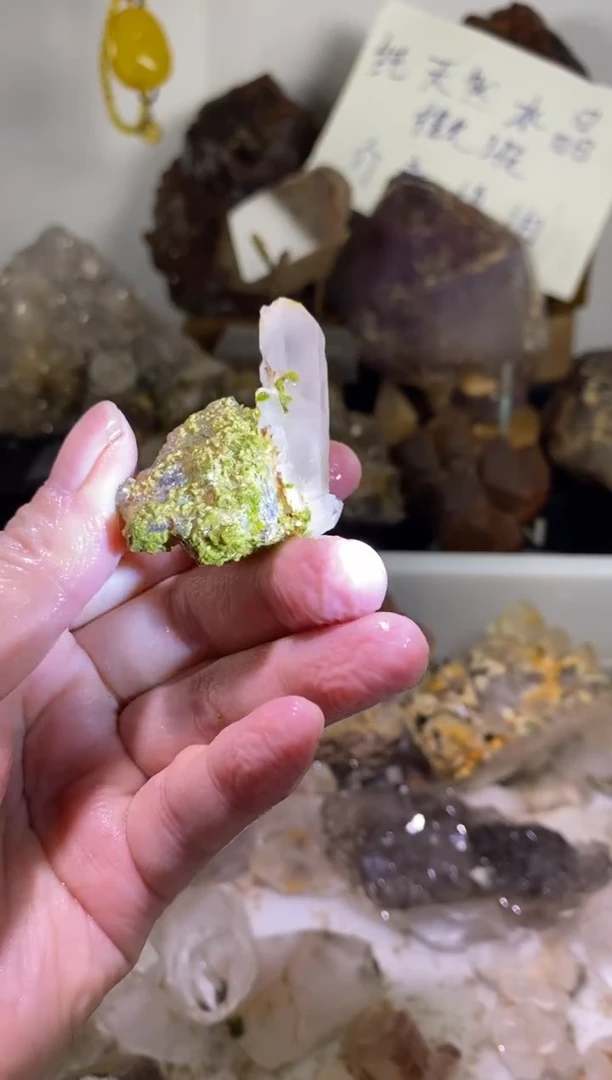 未镶嵌珠宝半成品水晶64号四川超七花园水晶