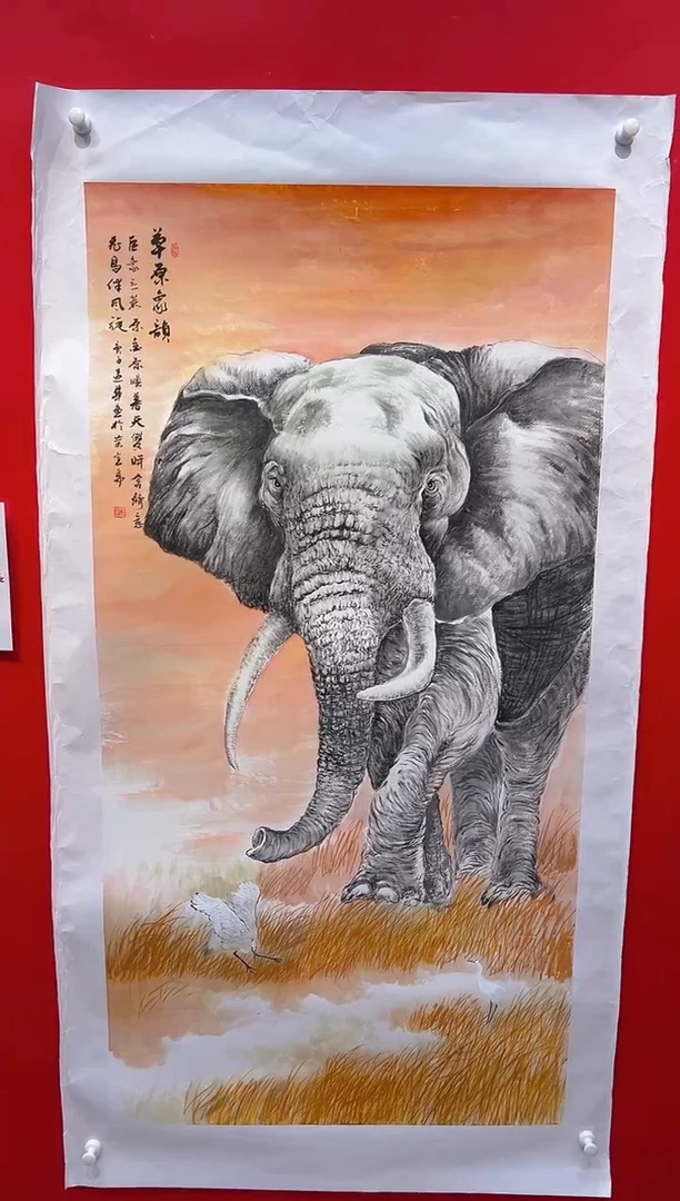 国画雅****馆画家陆远华纯手绘原作