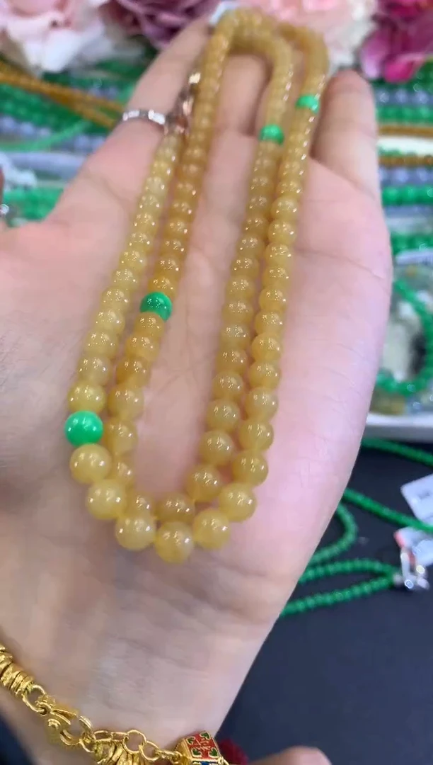 颈饰未镶嵌翡翠w89