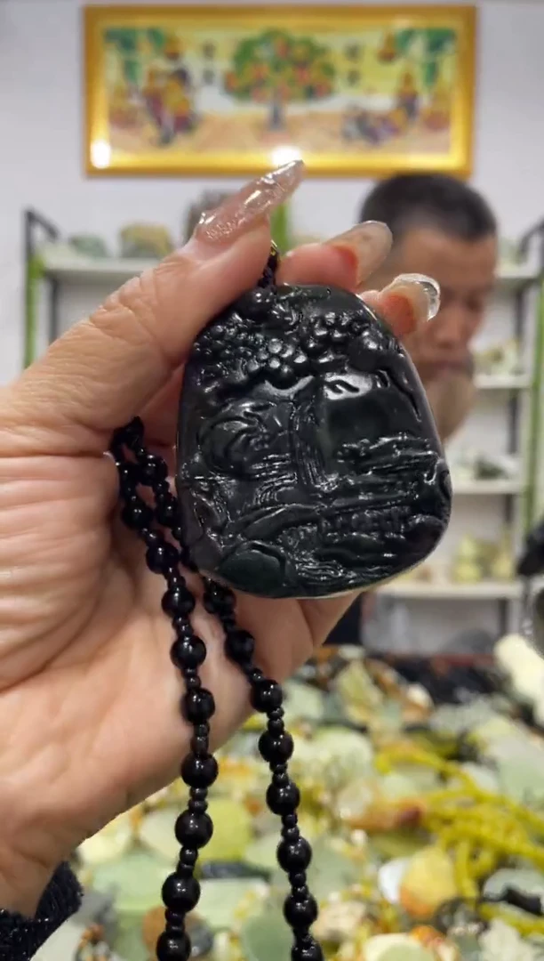 【闪购商品】岫玉吊坠未镶嵌