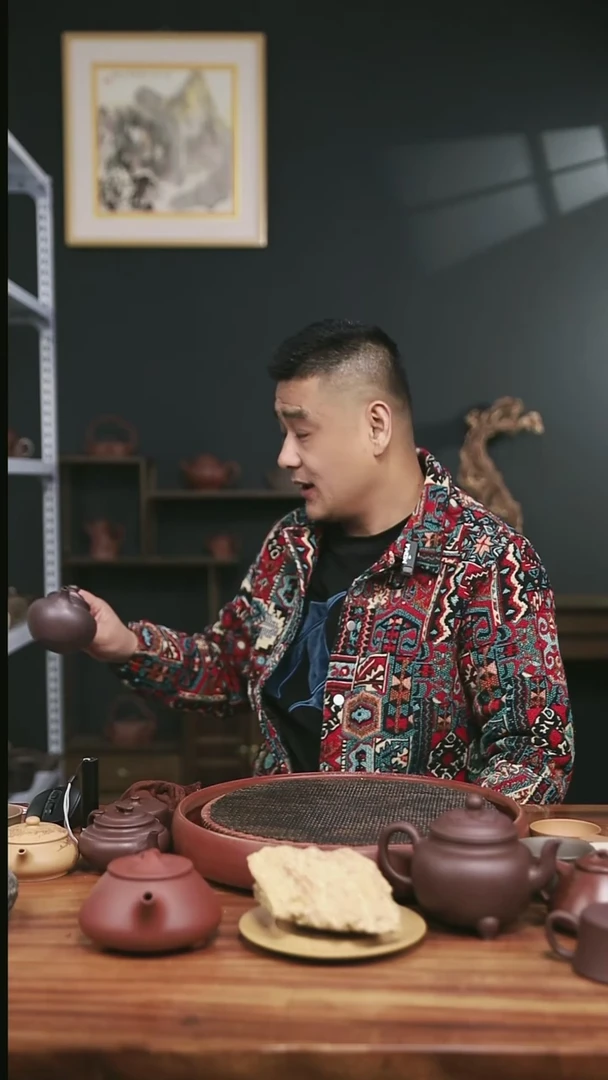 【闪购商品】紫砂天青14号大亨莲子微微暇