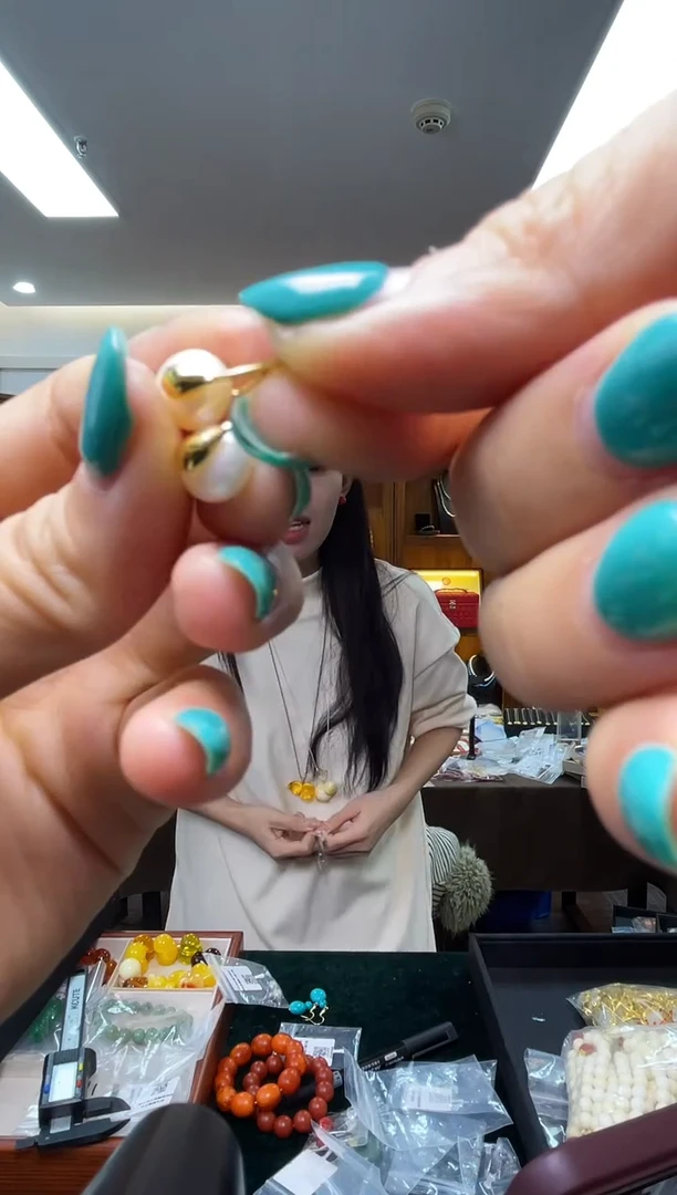 未镶嵌耳饰淡水珍珠 （多样性发一件）