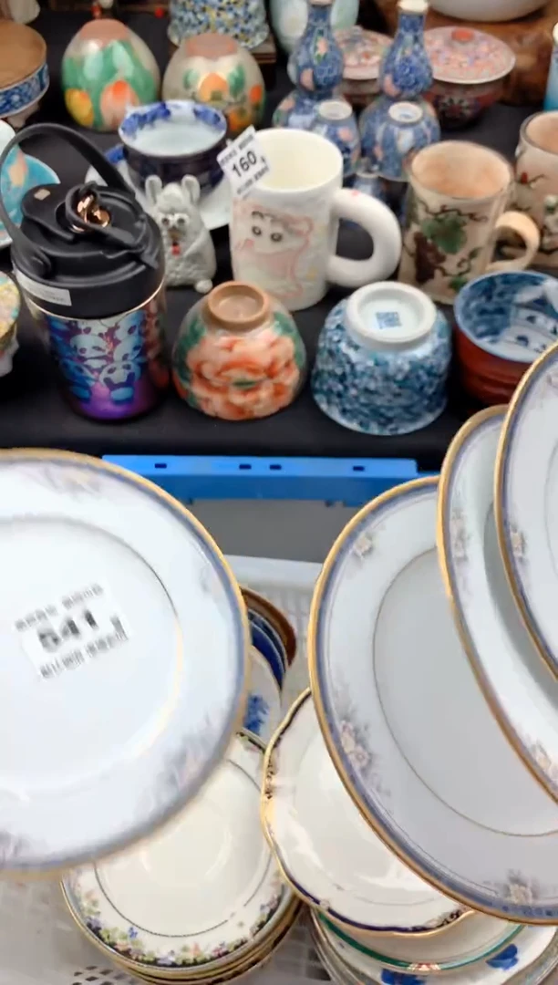 【闪购商品】瓷片541号九姑娘工艺品瓷器（4只