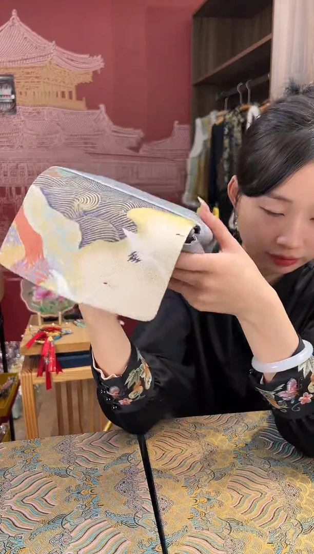 【闪购商品】刺绣苏绣手工刺绣包包