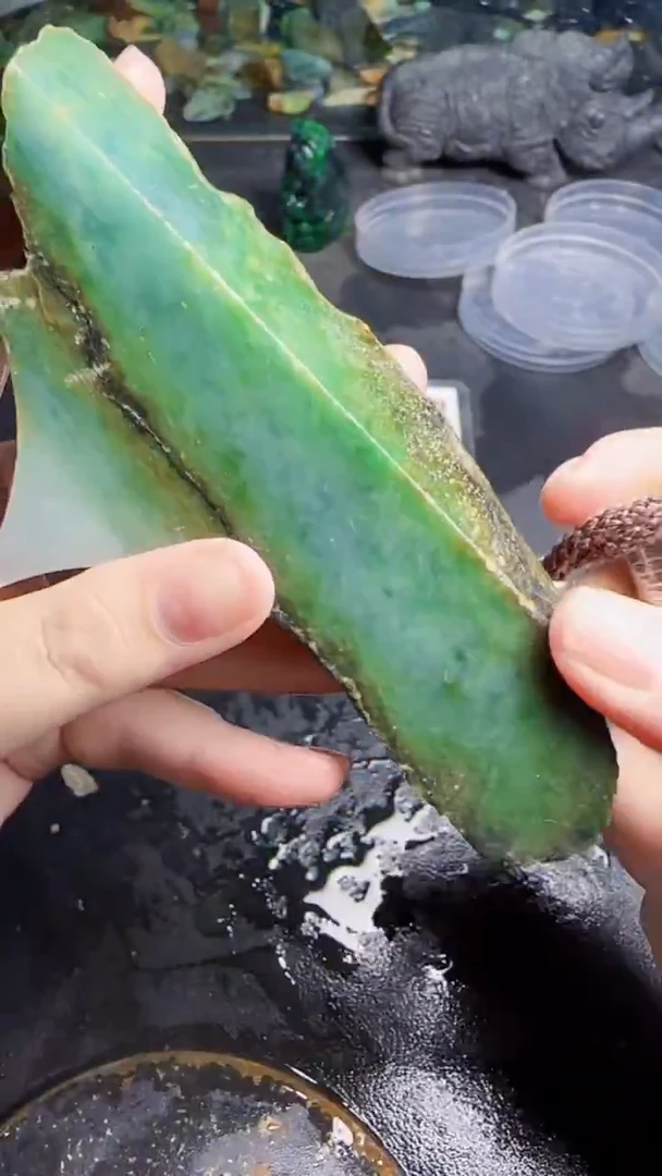 未镶嵌挂件翡翠天然翡翠035