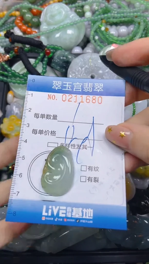 颈饰未镶嵌翡翠闪购C0211680