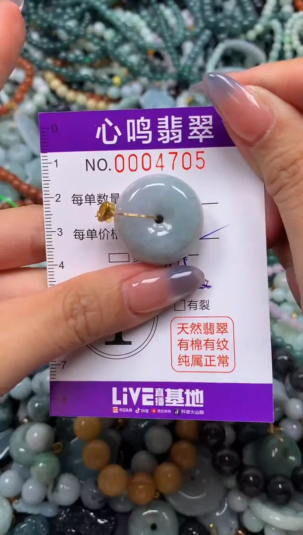 颈饰未镶嵌翡翠闪购004705