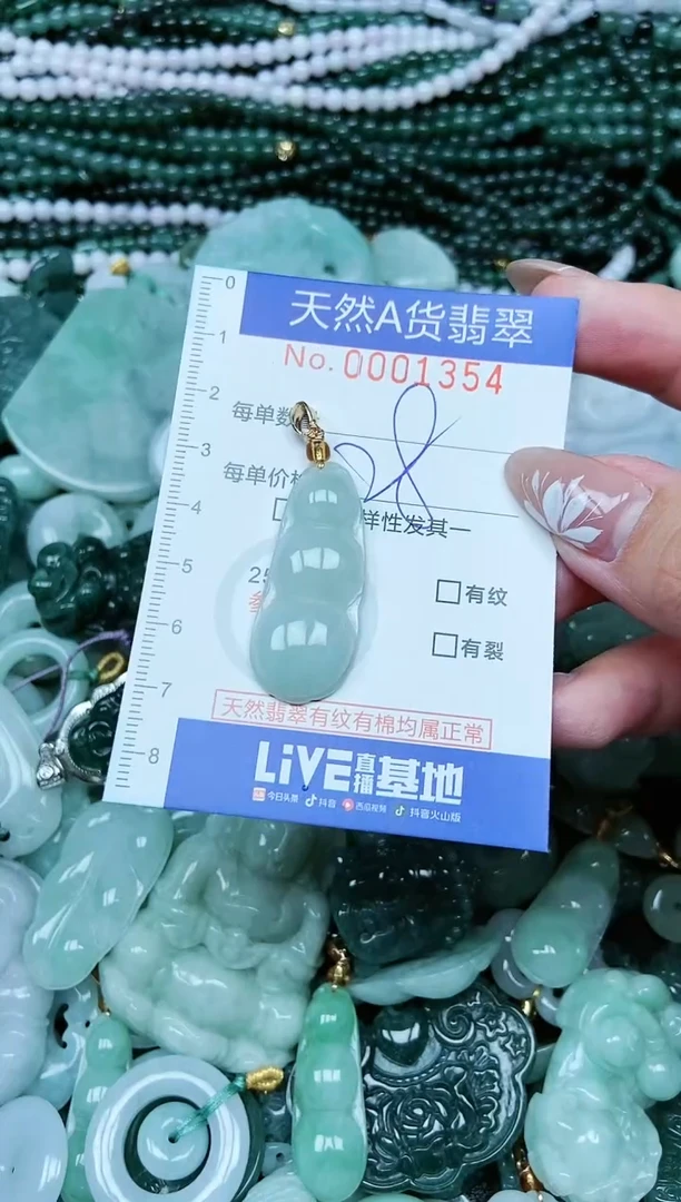 颈饰未镶嵌翡翠天然A货 支持复检