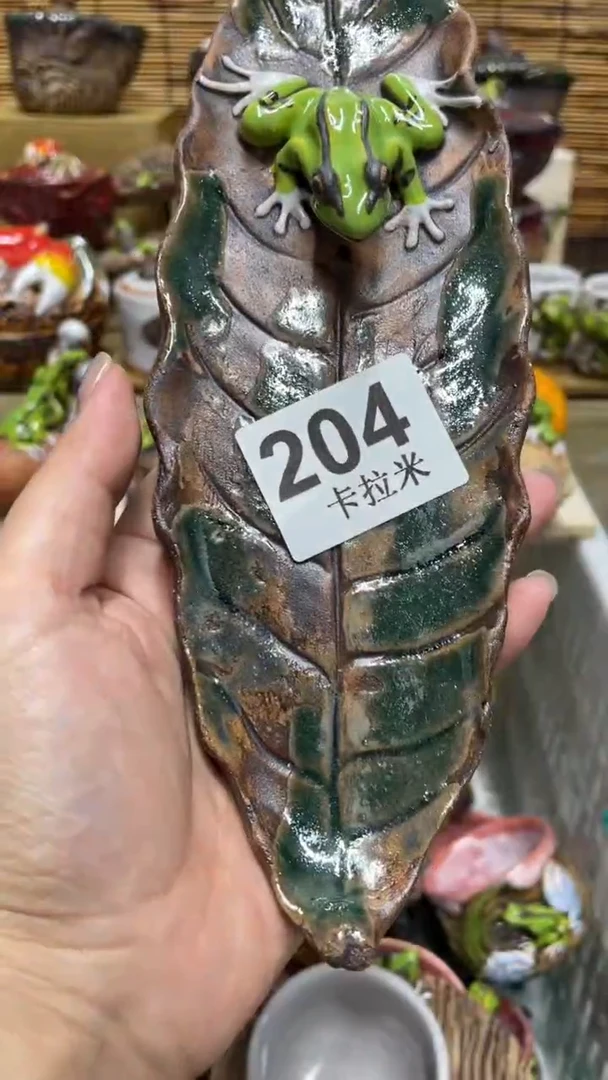 王****川204精美粗陶手工柴烧