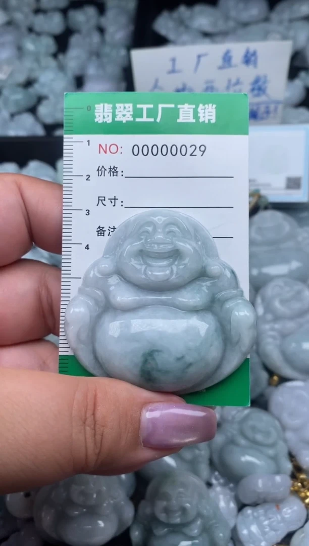翡翠未镶嵌颈饰天然A货翡翠0029
