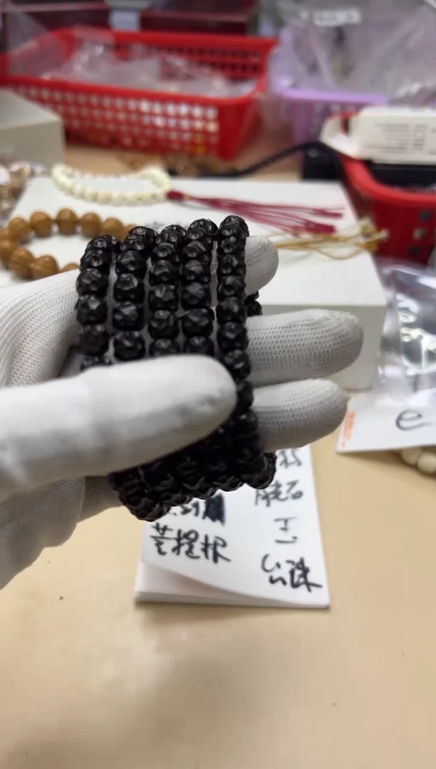 手串椰蒂102611 椰蒂手雕无相单圈