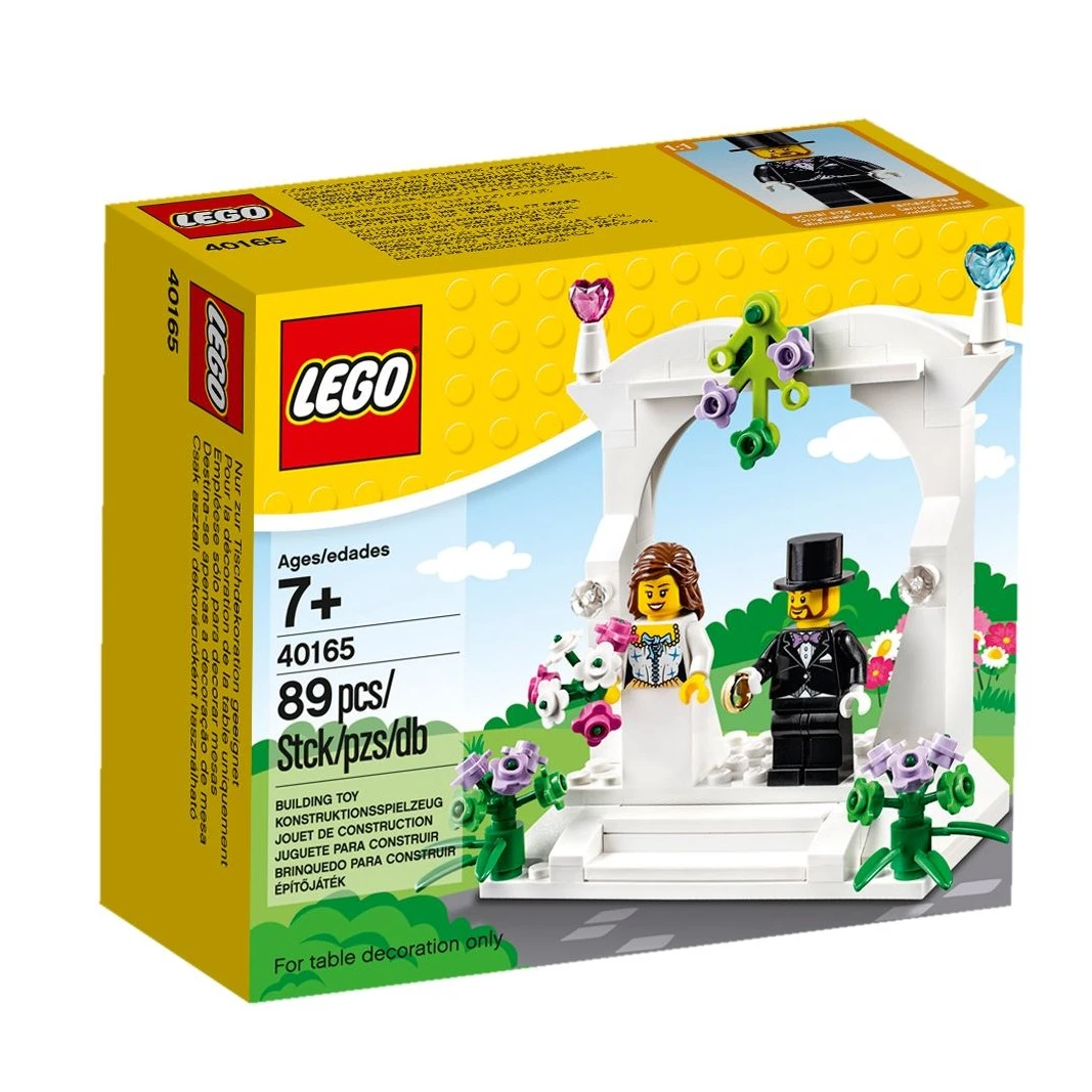 【乐高40165】新郎新娘！盒控慎拍！非偏包邮！