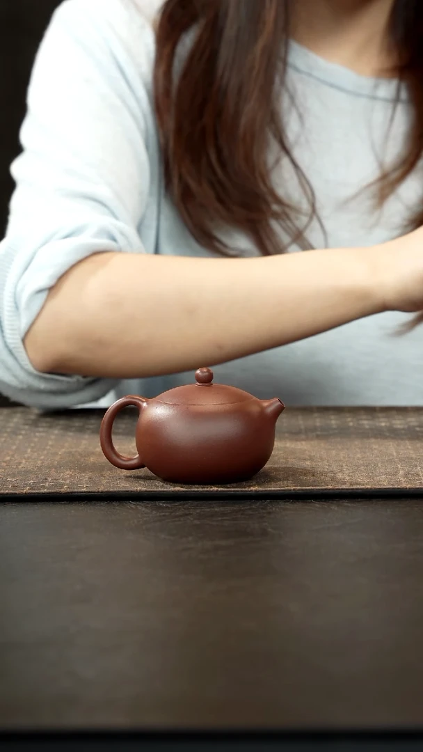 茶壶紫砂机器局机车西施壶紫泥150cc