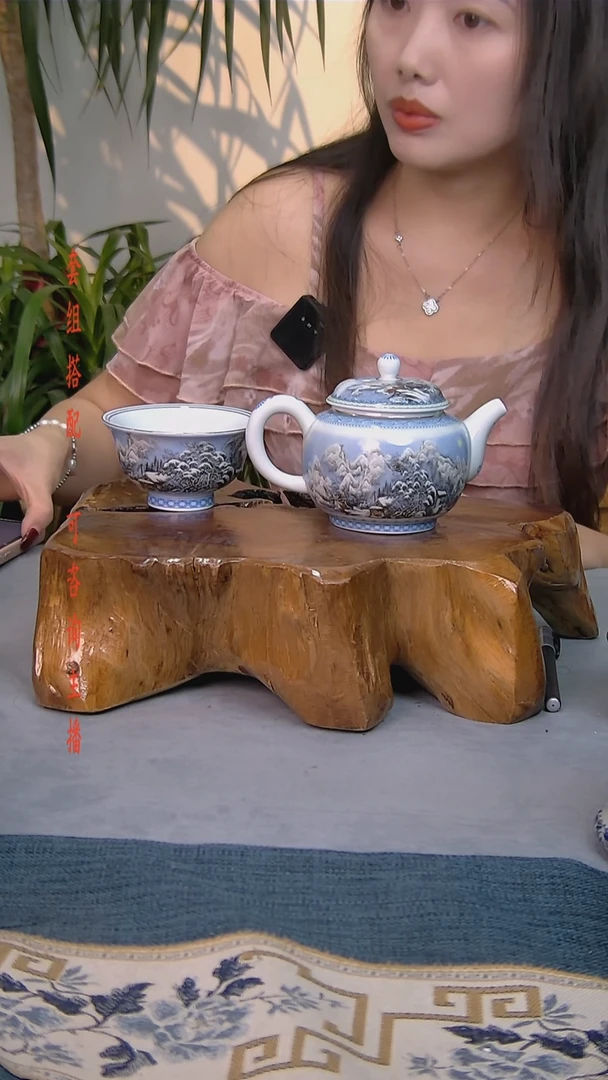 简装家用款2件套 白瓷陶瓷茶具