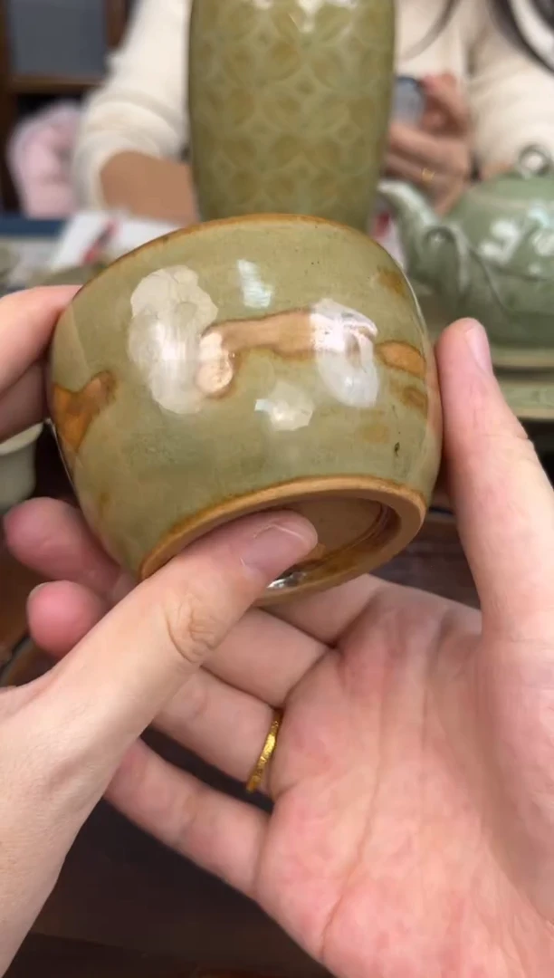 杯手工煤烧薄釉主人杯