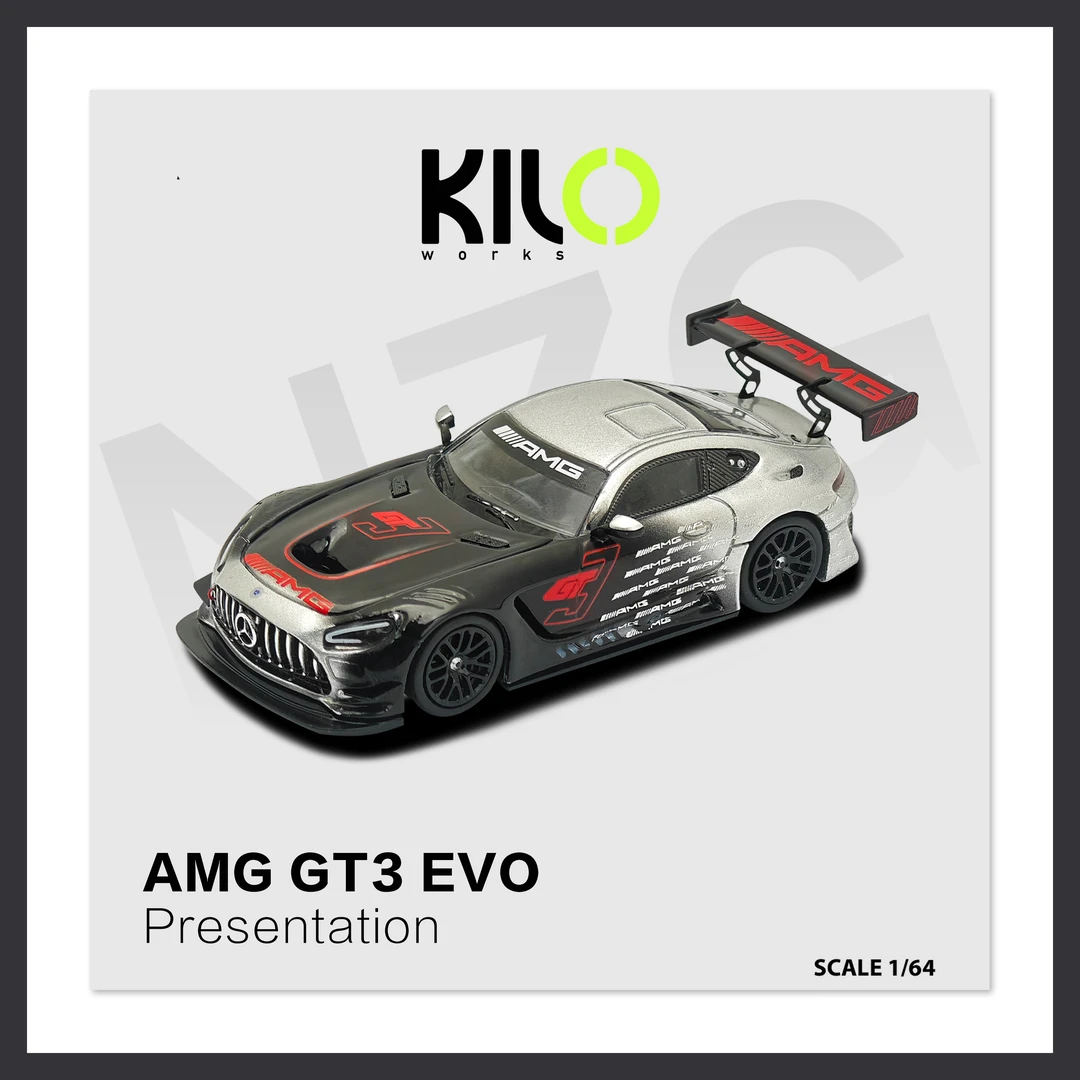 JMS【预售】Kilo 奔驰AMG GT3 EVO II 官方发布版 1:64合金车模