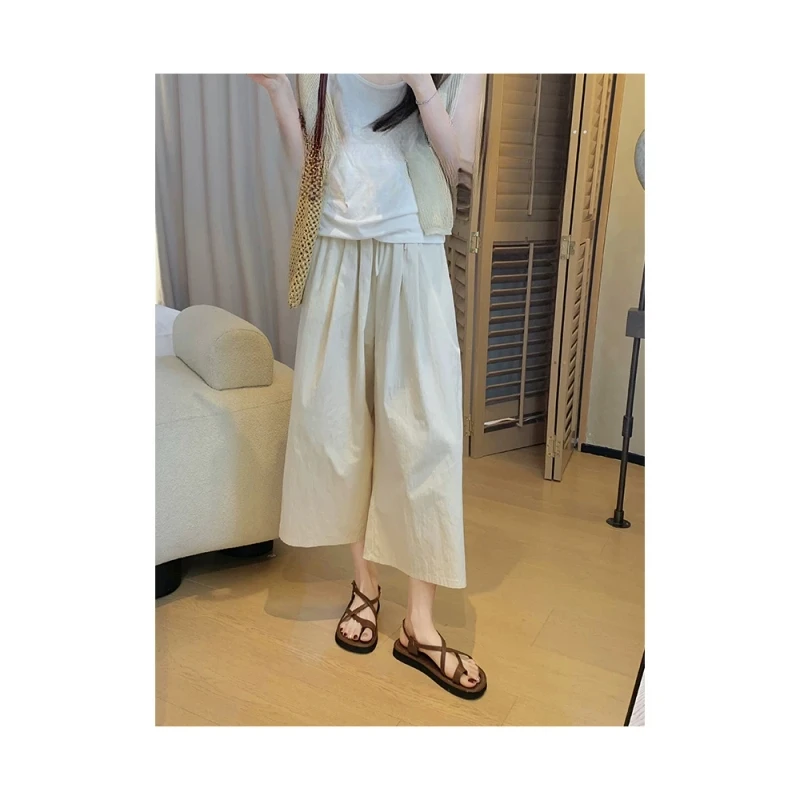 真皮平底套趾凉鞋女2025夏季新款休闲度假沙滩凉鞋百搭软底罗马鞋