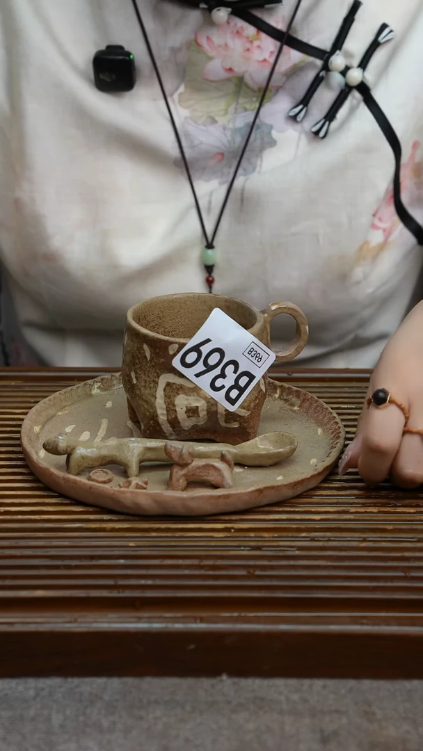 万古烧粗陶手工茶具