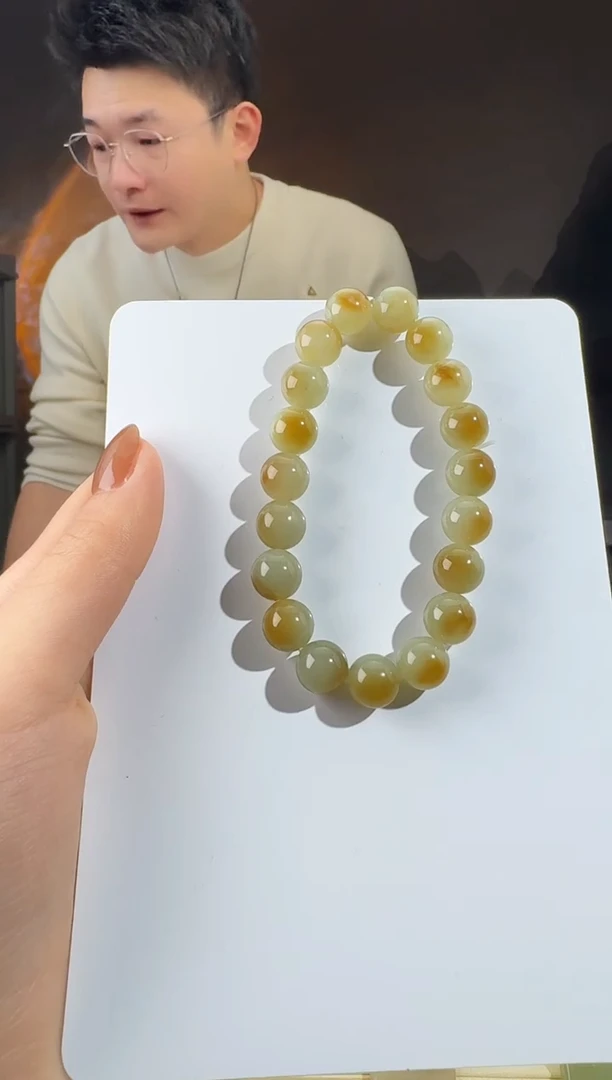 未镶嵌手串和田玉手串