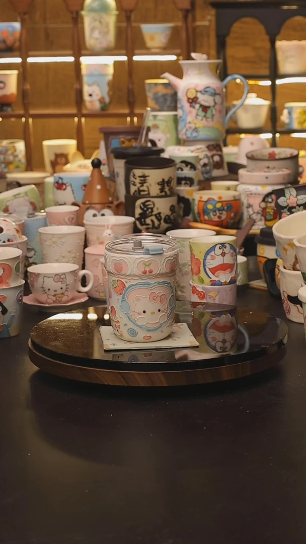 景德镇釉下彩绘设计师款式陶瓷