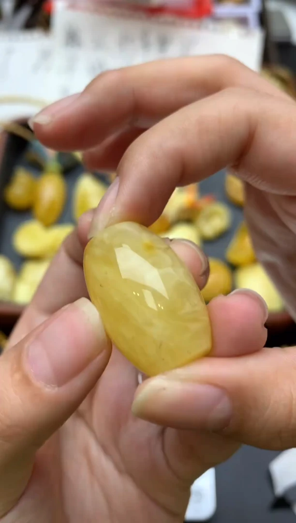 【闪购商品】琥珀珠宝奇石未镶嵌063琥珀蜜蜡 花粉