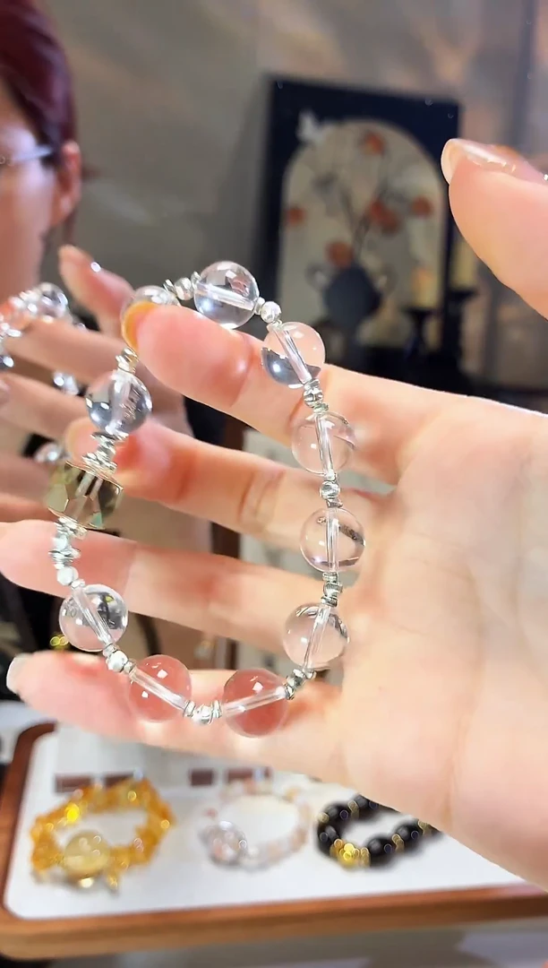 未镶嵌手链水晶天然水晶原创手串